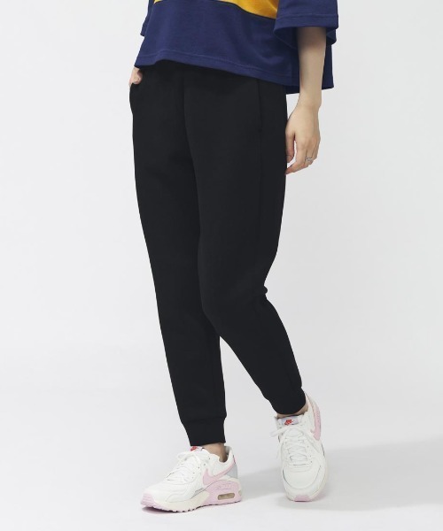 TIGORA（ティゴラ）の「ティゴラ TIGORA テックスウェットジョガーパンツ（その他パンツ・レディース・オフホワイト/ブラック/ベージュ・S/M/L/XL）」の18枚目の写真