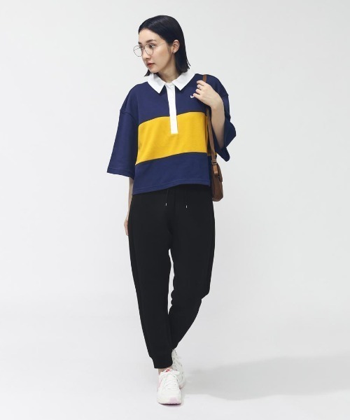 TIGORA（ティゴラ）の「ティゴラ TIGORA テックスウェットジョガーパンツ（その他パンツ・レディース・オフホワイト/ブラック/ベージュ・S/M/L/XL）」の21枚目の写真