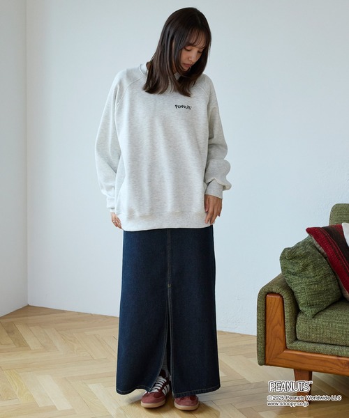 PEANUTS SNOOPY】別注 ピーナッツ スヌーピー ヴィンテージライク 刺繍