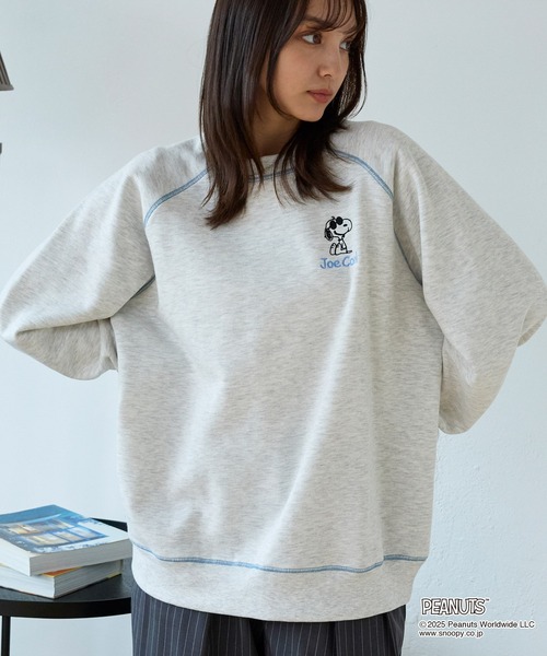 PEANUTS SNOOPY】別注 ピーナッツ スヌーピー ヴィンテージライク 刺繍