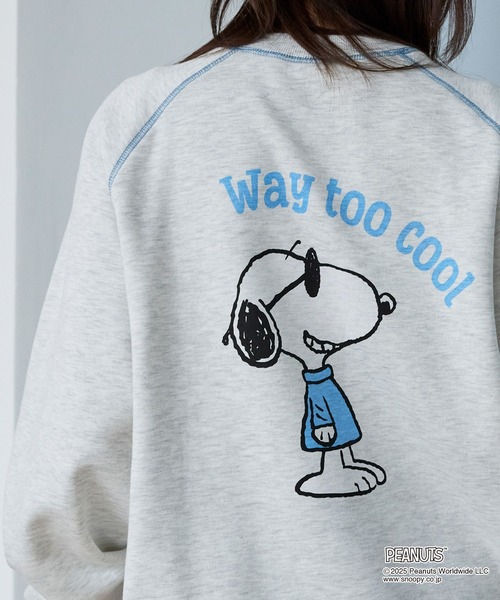 PEANUTS SNOOPY】別注 ピーナッツ スヌーピー ヴィンテージライク 刺繍