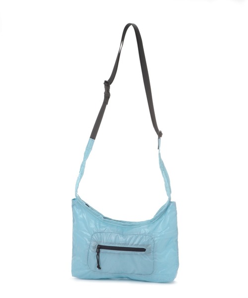 GLOBAL WORK（グローバルワーク）の「撥水パッカブルミニショルダー/595758（ショルダーバッグ・レディース・ライトイエロー/ブラック/ライトブルー/その他/ライトグレー/オレンジ・FREE）」の4枚目の写真