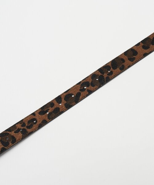 CIAOPANIC（チャオパニック）の「【neutral by ciaopanic】レオパードゴールドバックルベルト（ベルト・レディース・キャメル・ONE SIZE）」の9枚目の写真