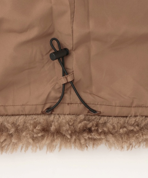 by LOVEiT（バイラビット）の「リボンポイントファーブルゾン（ブルゾン・キッズ・ベージュ/モカ・150cm/130cm/160cm/140cm/120cm）」の12枚目の写真