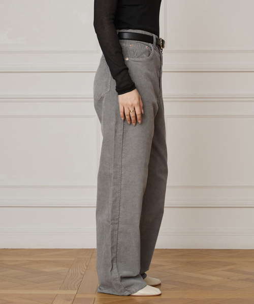 RED CARD TOKYO（レッドカード）の「RED CARD TOKYO/ レッドカード トーキョー DACOTA 15W43201GRY（その他パンツ・レディース・チャコールグレー・26/25/24）」の2枚目の写真