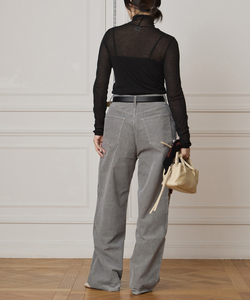 RED CARD TOKYO（レッドカード）の「RED CARD TOKYO/ レッドカード トーキョー DACOTA 15W43201GRY（その他パンツ・レディース・チャコールグレー・26/25/24）」の6枚目の写真