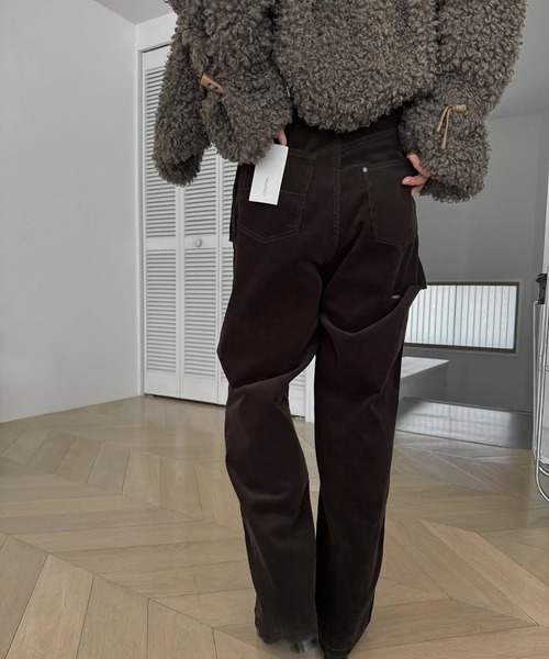 セール】corduroy loose asymmetry notch PT（その他パンツ