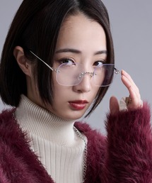 Ellno Loset(エルノロゼット)のアソートリムレスメガネ(メガネ)