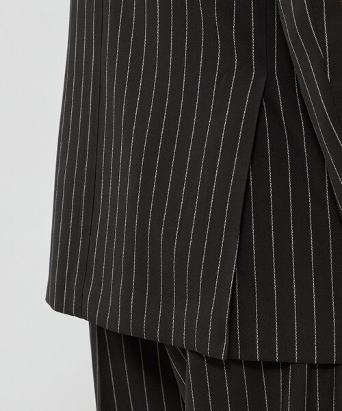 MACKINTOSH LONDON（マッキントッシュ ロンドン）の「【ANGELICO/アンジェリコ】ピンストライプ ダブルブレステッド4Bジャケット（テーラードジャケット・メンズ・ブラック・38/40）」の8枚目の写真