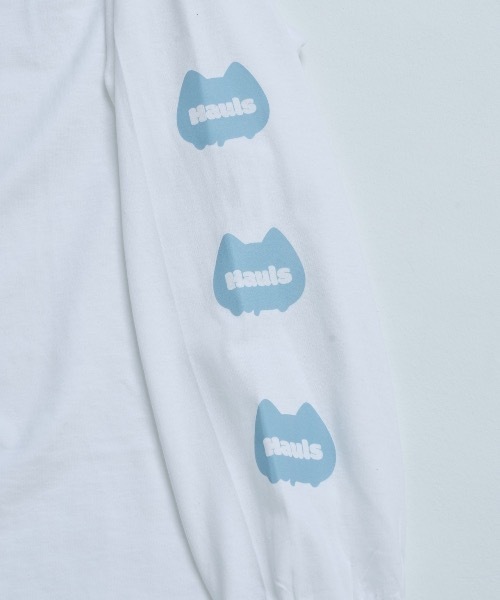 Hauls(ハウルズ)の「双子ちゃんなかよちBIGロンTEE(Tシャツ/カットソー・レディース・ブラック/ホワイト・FREE)」の11枚目の写真