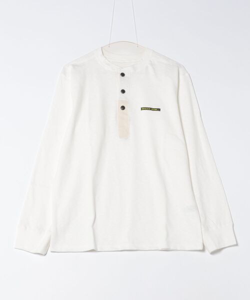 GREEN BOWL（グリーンボウル）の「【GREEN BOWL】Military Henley-neck L/S T-shirts（Tシャツ/カットソー・メンズ・キナリ/ネイビー/オリーブ/オフホワイト・L/M）」の14枚目の写真