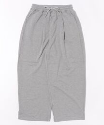 ダブルタック ボリューム スウェット ワイドパンツ