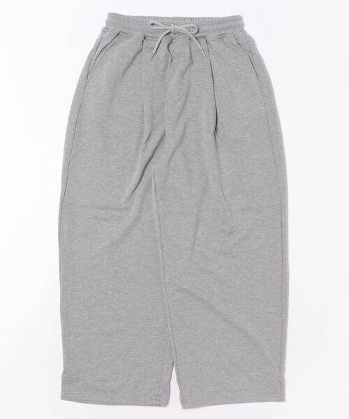 Revo.（レボ）の「ダブルタック ボリューム スウェット ワイドパンツ（スウェットパンツ・メンズ・グレー/ブラック・M/L）」の2枚目の写真