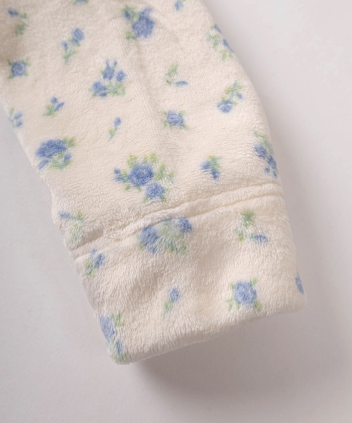 JEMORGAN（ジェーイーモーガン）の「【87】【JEMORGAN/ジェーイーモーガン】花柄 フリース ジップパーカー（パーカー・レディース・パープル/ピンク/ブルー・FREE）」の8枚目の写真