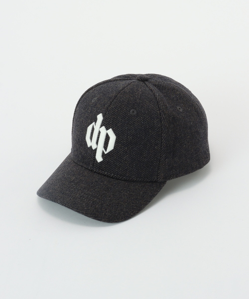 DARKPARK/ダークパーク】EMBROIDERED WOOL BASEBALL CAP（ハット