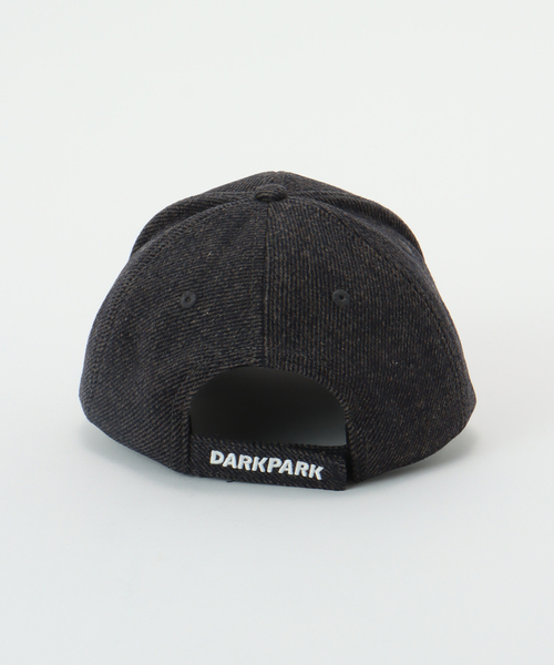 DARKPARK/ダークパーク】EMBROIDERED WOOL BASEBALL CAP（ハット