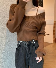 ツーピースニット