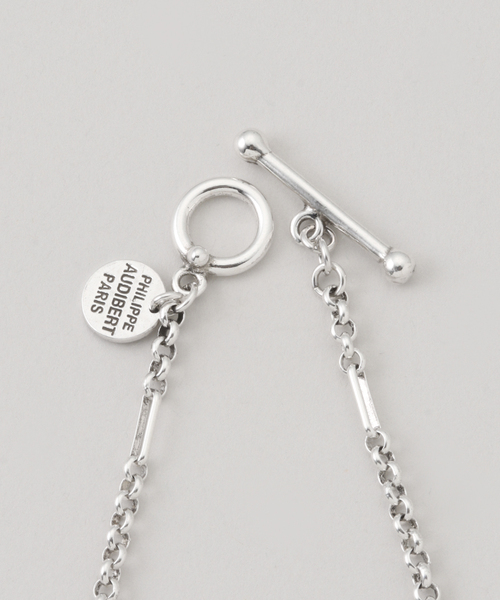 IENA（イエナ）の「PHILIPPE AUDIBERT/フィリップ・オーディベール CO6317 Duren necklace ネックレス（ネックレス・レディース・シルバー・FREE）」の4枚目の写真