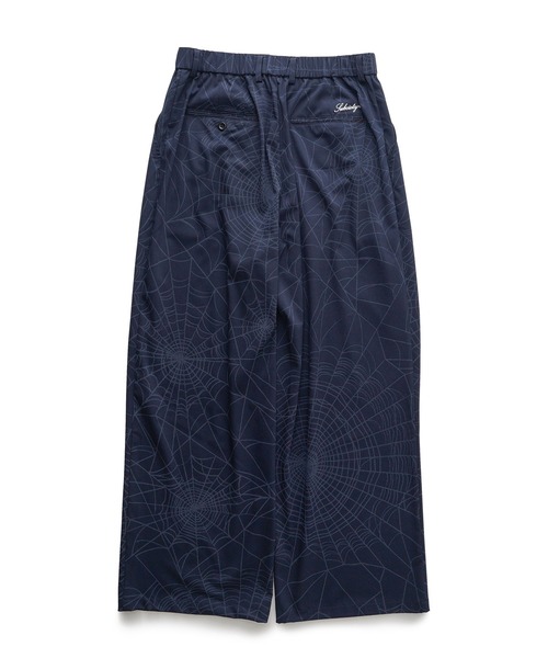 Subciety（サブサエティ）の「Spiderweb slacks（スラックス・メンズ・ブラック/ネイビー・SMALL/MEDIUM/LARGE/X-LARGE）」の6枚目の写真