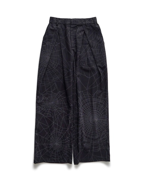 Subciety（サブサエティ）の「Spiderweb slacks（スラックス・メンズ・ブラック/ネイビー・SMALL/MEDIUM/LARGE/X-LARGE）」の4枚目の写真