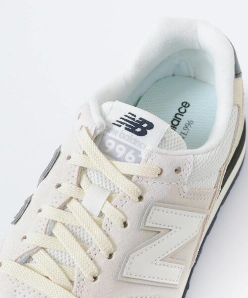 URBAN RESEARCH DOORS（アーバンリサーチドアーズ）の「NEW BALANCE　WL996T（スニーカー・レディース・オフホワイト・24/24.5/23.5）」の6枚目の写真