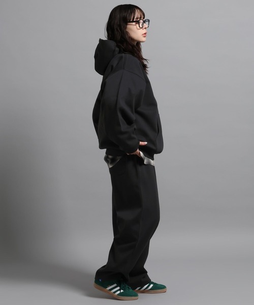 GEORGE'S(ジョージズ)の「カットダンボールパーカー(パーカー・メンズ・ブラック/杢グレー・MEDIUM/LARGE)」の6枚目の写真