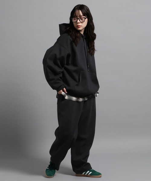 GEORGE'S(ジョージズ)の「カットダンボールパーカー(パーカー・メンズ・ブラック/杢グレー・MEDIUM/LARGE)」の7枚目の写真