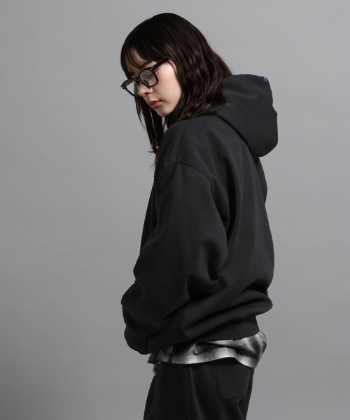 GEORGE'S(ジョージズ)の「カットダンボールパーカー(パーカー・メンズ・ブラック/杢グレー・MEDIUM/LARGE)」の9枚目の写真