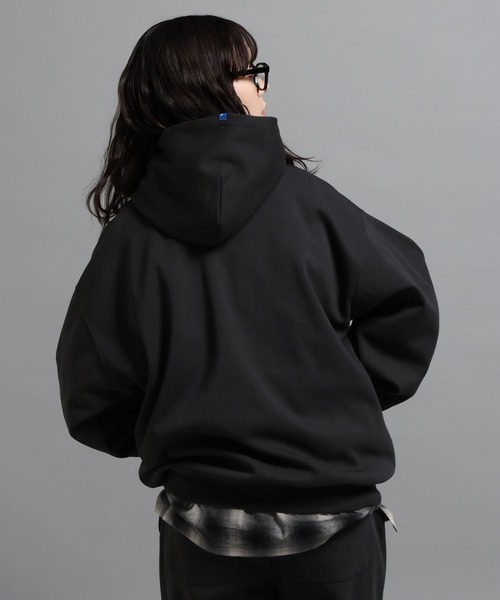 GEORGE'S(ジョージズ)の「カットダンボールパーカー(パーカー・メンズ・ブラック/杢グレー・MEDIUM/LARGE)」の10枚目の写真