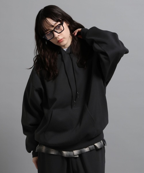 GEORGE'S(ジョージズ)の「カットダンボールパーカー(パーカー・メンズ・ブラック/杢グレー・MEDIUM/LARGE)」の13枚目の写真