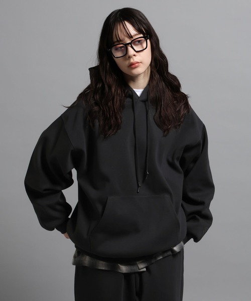 GEORGE'S(ジョージズ)の「カットダンボールパーカー(パーカー・メンズ・ブラック/杢グレー・MEDIUM/LARGE)」の14枚目の写真