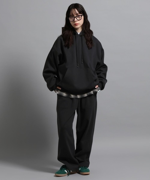 GEORGE'S(ジョージズ)の「カットダンボールパーカー(パーカー・メンズ・ブラック/杢グレー・MEDIUM/LARGE)」の3枚目の写真