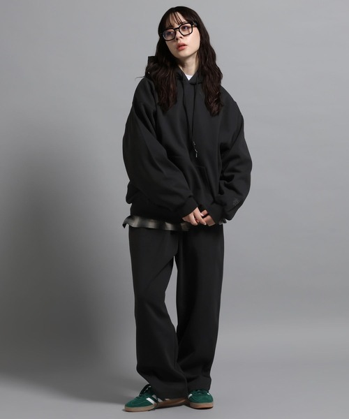 GEORGE'S(ジョージズ)の「カットダンボールパーカー(パーカー・メンズ・ブラック/杢グレー・MEDIUM/LARGE)」の4枚目の写真