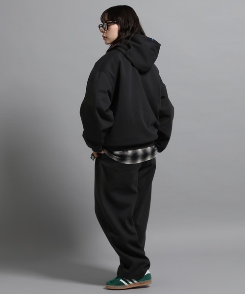 GEORGE'S(ジョージズ)の「カットダンボールパーカー(パーカー・メンズ・ブラック/杢グレー・MEDIUM/LARGE)」の5枚目の写真