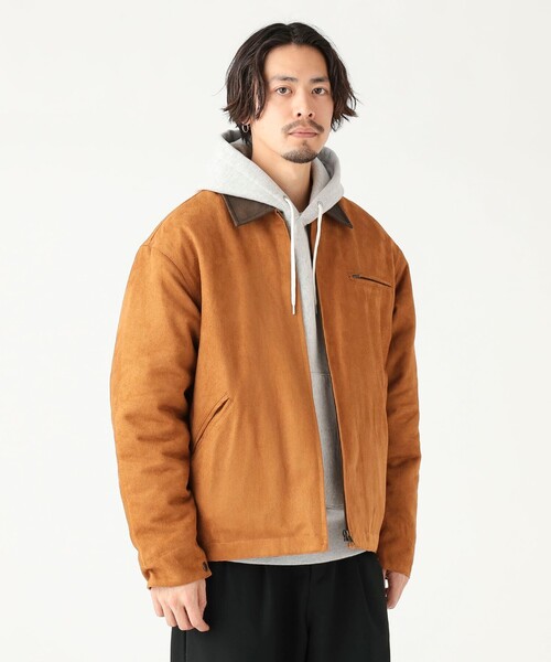 B:MING by BEAMS（ビーミングバイビームス）の「フェイク スエード ブルゾン（ユニセックス）（ブルゾン・メンズ・ブラウン/ブラック・XL/M/L/S）」の6枚目の写真