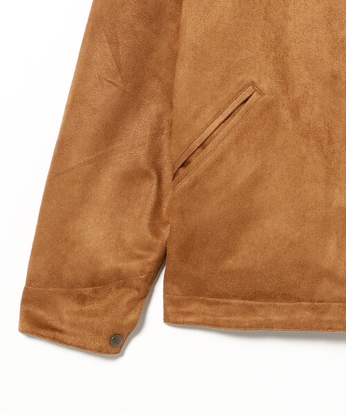 B:MING by BEAMS（ビーミングバイビームス）の「フェイク スエード ブルゾン（ユニセックス）（ブルゾン・メンズ・ブラウン/ブラック・XL/M/L/S）」の9枚目の写真