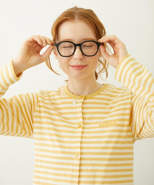 MILKFED.(ミルクフェド)の「MILKFED. LOGO WELLINGTON SUNGLASSES(サングラス・レディース・クリア/ブラック/ブラウン・ONE SIZE)」の11枚目の写真