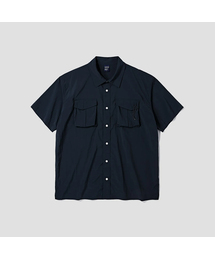 AGOD（エージーオーディー）の「ユーティリティポケットナイロンシャツ[ネイビー]（シャツ/ブラウス）」