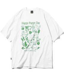 CPGN STUDIO（コンパーニョ）の「[#20] HAPPY PUPPY Short Sleeve T-shirt White（Tシャツ/カットソー・メンズ）」