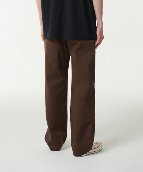MUSINSA STANDARD（ムシンサスタンダード）の「ソリッドCPワイドチノパンツ[バロックブラウン]（その他パンツ・メンズ・その他・26/27/28/29/30/31/32/33/34/36/38/40/42）」の9枚目の写真