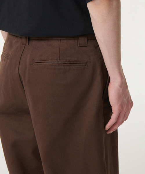 MUSINSA STANDARD（ムシンサスタンダード）の「ソリッドCPワイドチノパンツ[バロックブラウン]（その他パンツ・メンズ・その他・26/27/28/29/30/31/32/33/34/36/38/40/42）」の6枚目の写真