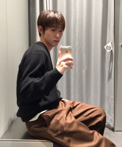 MUSINSA STANDARD（ムシンサスタンダード）の「ソリッドCPワイドチノパンツ[バロックブラウン]（その他パンツ・メンズ・その他・26/27/28/29/30/31/32/33/34/36/38/40/42）」の5枚目の写真