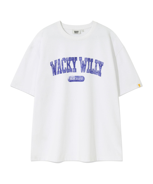 Wacky WiLLy(ワッキーウィリー)の「アーチタイポ半袖Tシャツホワイト(Tシャツ/カットソー・レディース・その他・SMALL/MEDIUM/LARGE/X-LARGE)」の1枚目の写真