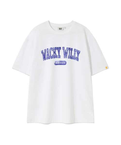 Wacky WiLLy(ワッキーウィリー)の「アーチタイポ半袖Tシャツホワイト(Tシャツ/カットソー・レディース・その他・SMALL/MEDIUM/LARGE/X-LARGE)」の2枚目の写真