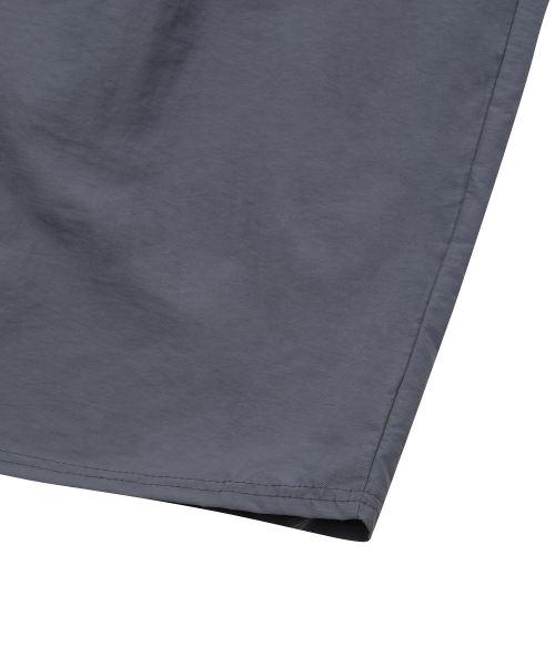 MUCENT(ムセント)の「ラピナカーゴバンディングバックスリットロングスカート(スカート・レディース・チャコール・FREE)」の5枚目の写真