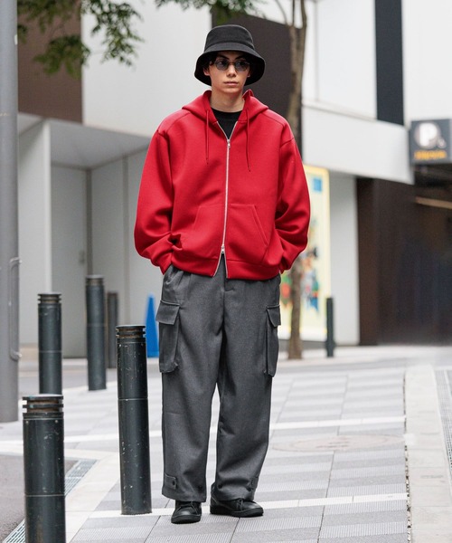 LAKOLE(ラコレ)の「ウーリッシュカーゴパンツ/606992(カーゴパンツ・メンズ・ブラック/ブラウン/チャコール・SMALL/MEDIUM/LARGE)」の10枚目の写真
