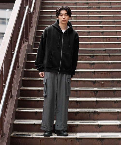 LAKOLE(ラコレ)の「ウーリッシュカーゴパンツ/606992(カーゴパンツ・メンズ・ブラック/ブラウン/チャコール・SMALL/MEDIUM/LARGE)」の11枚目の写真