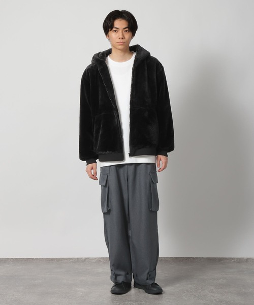 LAKOLE(ラコレ)の「ウーリッシュカーゴパンツ/606992(カーゴパンツ・メンズ・ブラック/ブラウン/チャコール・SMALL/MEDIUM/LARGE)」の15枚目の写真