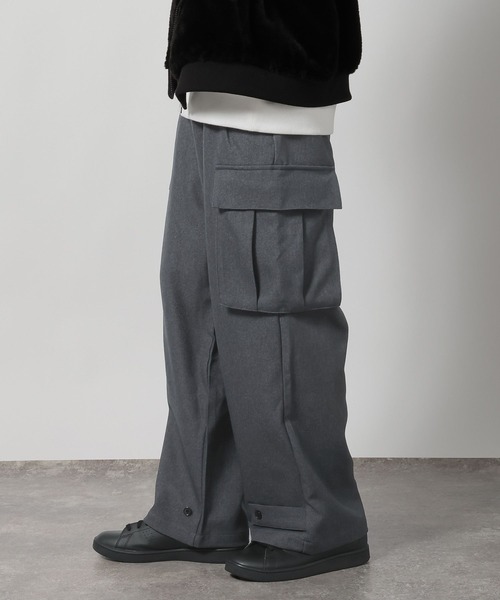 LAKOLE(ラコレ)の「ウーリッシュカーゴパンツ/606992(カーゴパンツ・メンズ・ブラック/ブラウン/チャコール・SMALL/MEDIUM/LARGE)」の17枚目の写真