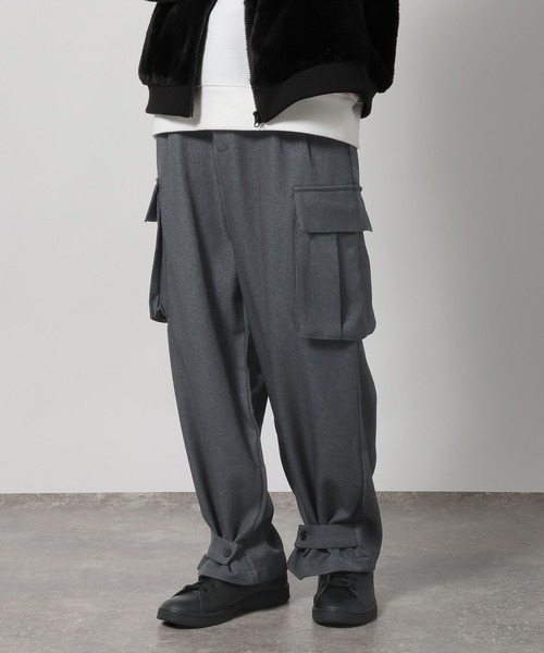 LAKOLE(ラコレ)の「ウーリッシュカーゴパンツ/606992(カーゴパンツ・メンズ・ブラック/ブラウン/チャコール・SMALL/MEDIUM/LARGE)」の19枚目の写真